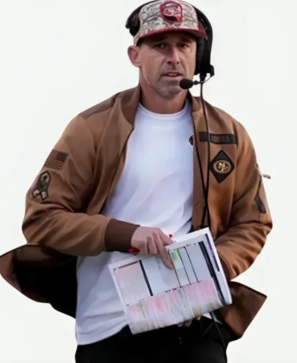 Kyle Shanahan 49ers Salute To Service Jacket