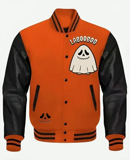 Labubu Ghostface Varsity Jacket