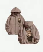 Labubu The Monster Brown Hoodie