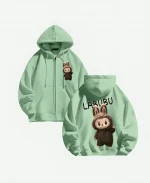 Labubu The Monster Green Hoodie