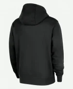 Lakers Nike 202526 Authentic Practice Club Black Hoodie