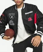 Las Vegas Raiders Bomber Jacket