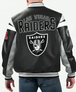 Las Vegas Raiders Leather Black Jacket