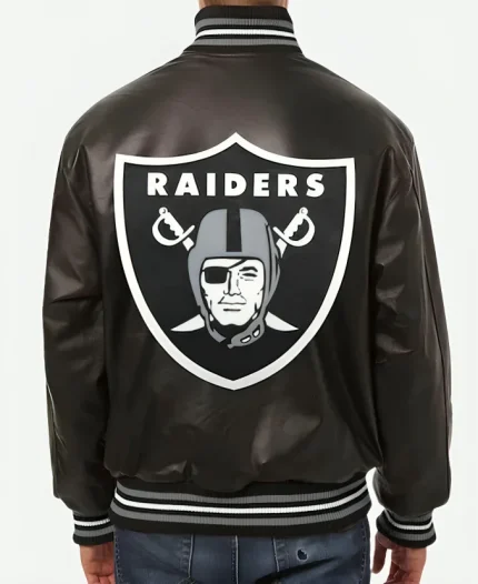 Las Vegas Raiders Leather Jacket For Sale