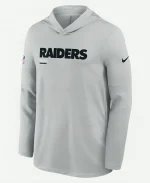 Las Vegas Raiders Nike Sideline Performance Hoodie T-Shirt