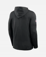 Las Vegas Raiders Sideline Performance Hoodie T-Shirt For Sale