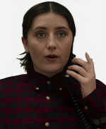 Libby Mai Pushers S01 Red & Black Plaid Shirt