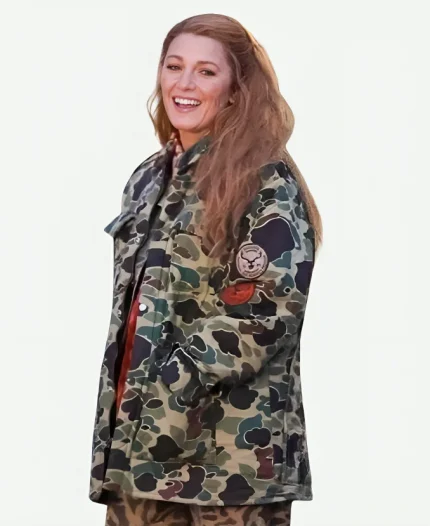 Lily Bloom It Ends With Us Camo Jacket