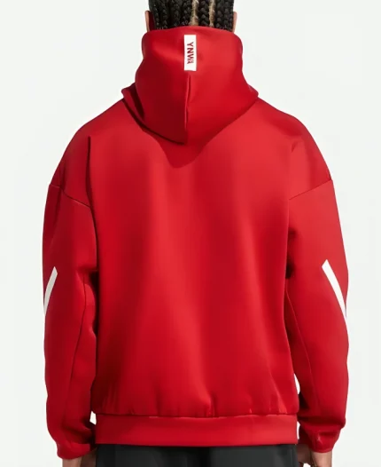 Liverpool FC 2025 Adidas Z.N.E. Anthem Red Jacket For Sale