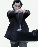 Loki S02 Tom Hiddleston Brown Wool Coat