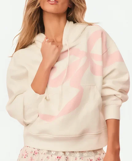 Love Shack Fancy Bow Hoodie