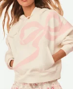 Love Shack Fancy Bow Pullover Hoodie