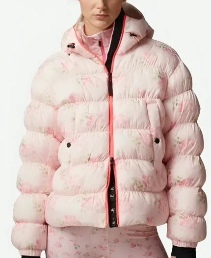 Love Shack Fancy Pink Floral Jacket