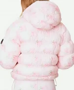 Love Shack Fancy Pink Floral Jacket For Sale