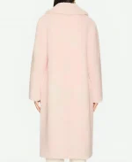 Love Shack Fancy Pink Trench Coat For Sale