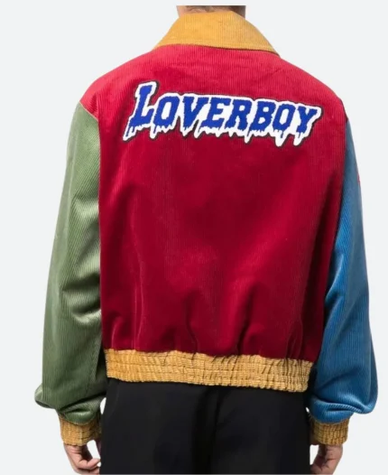 Loverboy Color Block Letterman Jacket