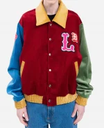 Loverboy Letterman Color Block Jacket