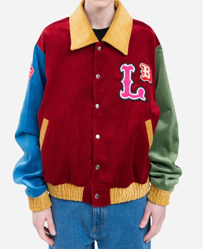 Loverboy Letterman Color Block Jacket