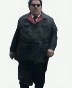 Luis Guzmán TV Series Wednesday Season 2 Gomez Addams Black Pinstripe Suit