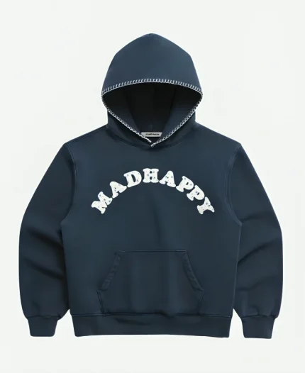 Madhappy Blue Ditsy Cooper Fleece Hoodie