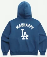 Madhappy LA Dodgers Printed Hoodie Blue