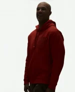 Mark Tallman TV Series Your Friends & Neighbors 2025 Nick Brandes Red Hoodie