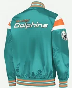 Miami Dolphins Satin Varsity Jacket For Sale