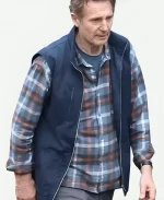 Mike McCann Movie Ice Road Vengeance 2025 Liam Neeson Blue Vest