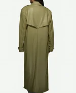 Missguided Trench Leather Coat
