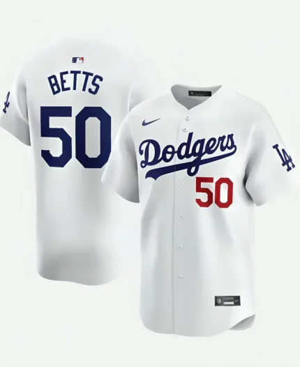Mookie Betts Los Angeles Dodgers Nike Home Limited Player Jersey
