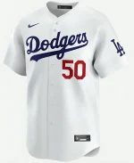 Mookie Betts Los Angeles Dodgers Nike Home Limited Player Jersey For Men and Women