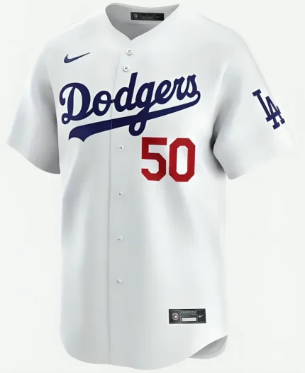 Mookie Betts Los Angeles Dodgers Nike Home Limited Player Jersey For Men and Women
