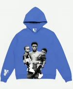 NBA Youngboy Vlone Blue Hoodie