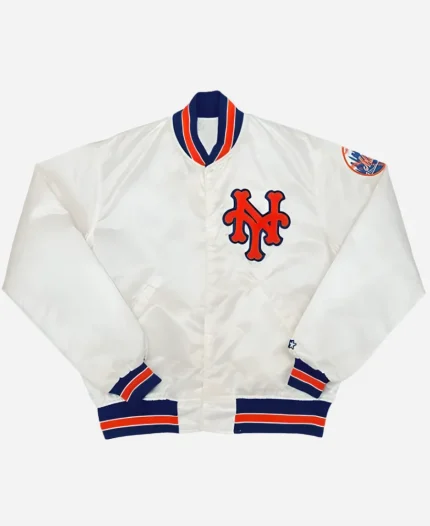 NY Mets 1980s White Jacket