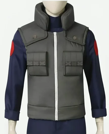 Naruto Kakashi Hatake Cotton Flak Green Vest