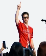 Nbc Today Nick Jonas Of Jonas Brothers Performance Red Jersey For Sale