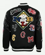 Negro League Baseball Varsity Black Jacket For Sale