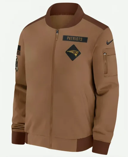 New England Patriots Bomber Jacket For Men
