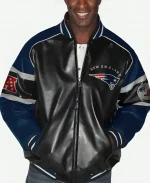 New England Patriots Leather Jacket