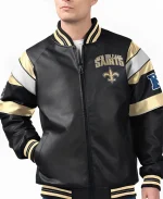 New Orleans Saints Black Jacket