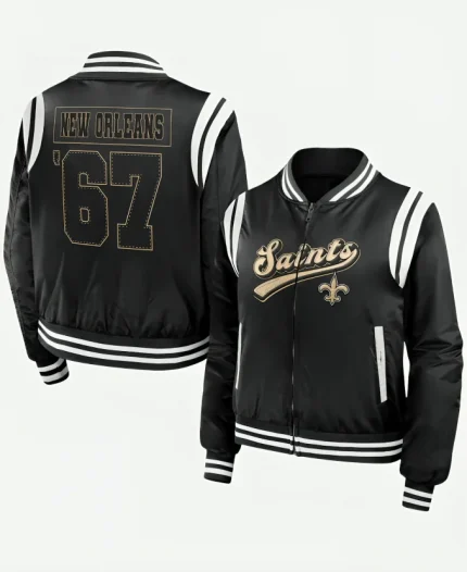 New Orleans Saints Bomber Jacket