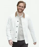 New York 2025 Good Morning America Wyatt Russell White Jacket For Sale