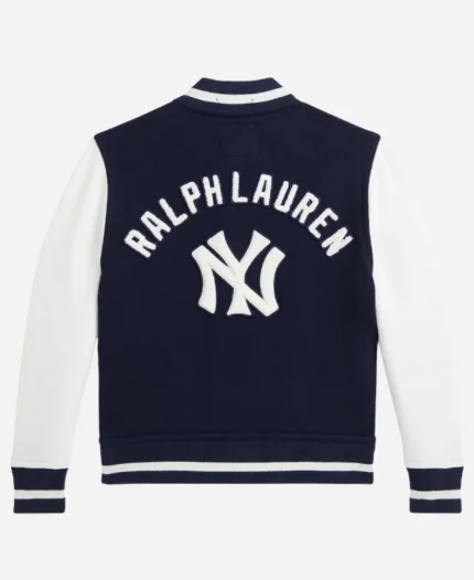 New York Yankees Preschool Polo Ralph Lauren Navy Fleece Jacket