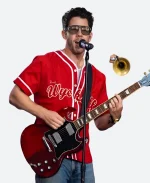 Nick Jonas Of Jonas Brothers Performance Nbc Today Red Jersey
