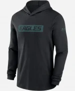 Nike Philadelphia Eagles Sideline Pure Performance Long Sleeve Hoodie T-Shirt