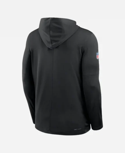 Nike Pittsburgh Steelers Sideline Pure Fury Performance Long Sleeve Hoodie T-Shirt