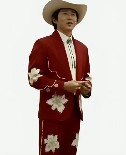 Nope Steven Yeun Red Suit