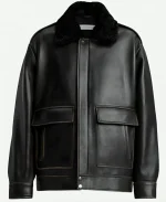 Nour Hammour Leather Jacket