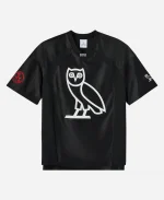 OVO4L Football Black Tee For Unisex