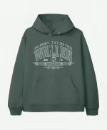 One Night At A Time Morgan Wallen Pullover Green Tour Hoodie For Sale
